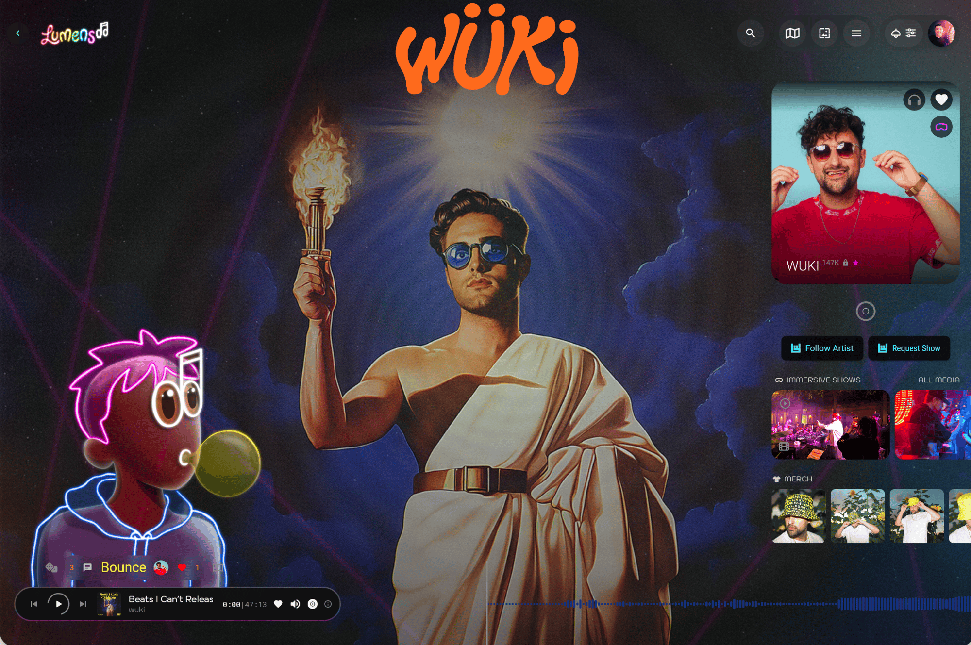 Wuki stage Wuki stage